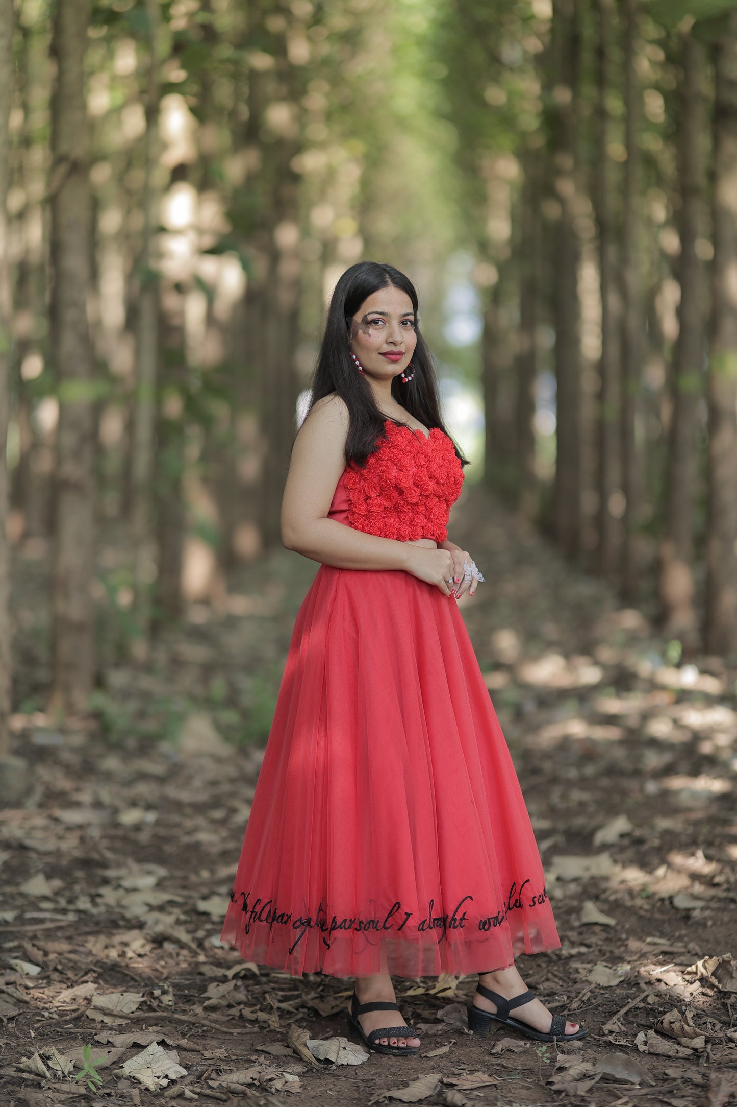 Bridget corset top and skirt