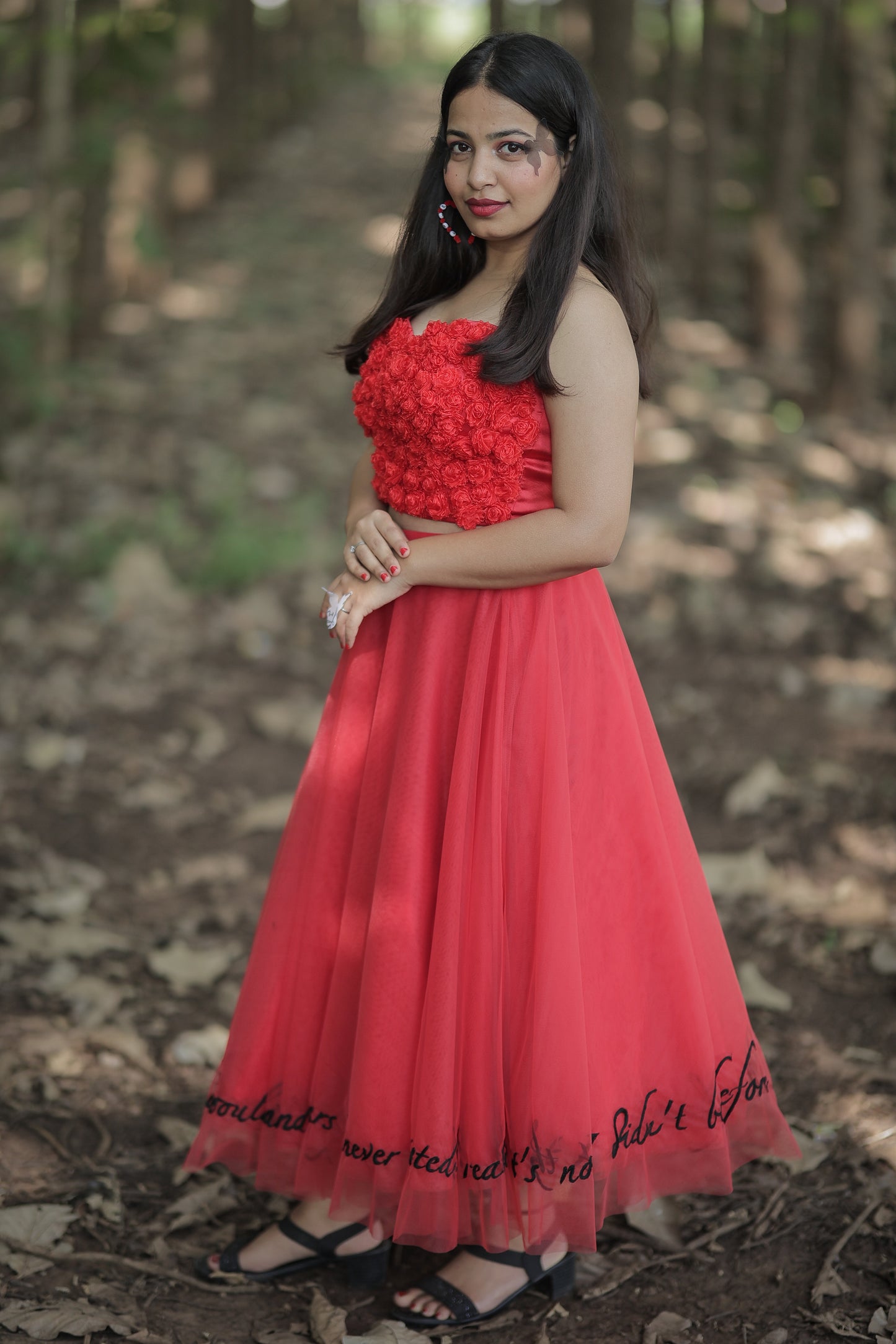 Bridget corset top and skirt