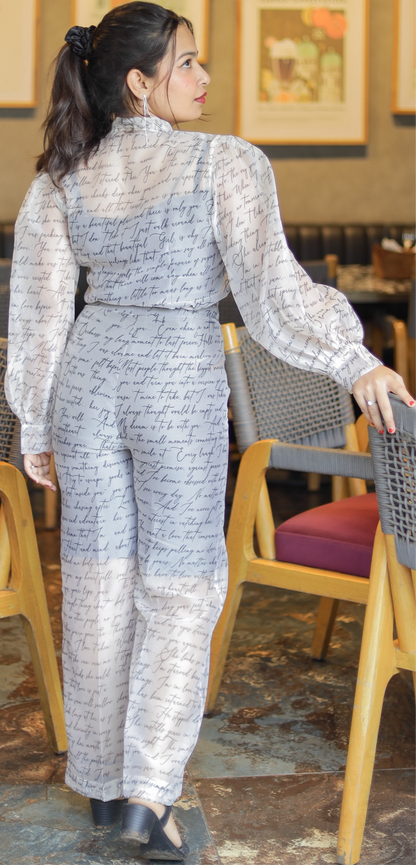 Solane shirt and trouser