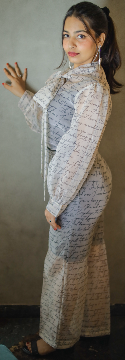 Solane shirt and trouser