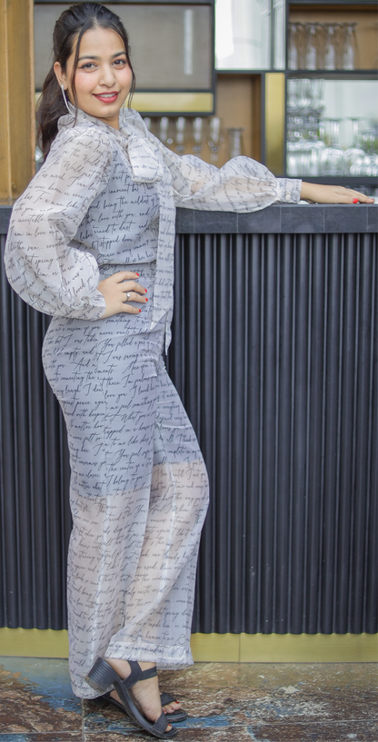 Solane shirt and trouser